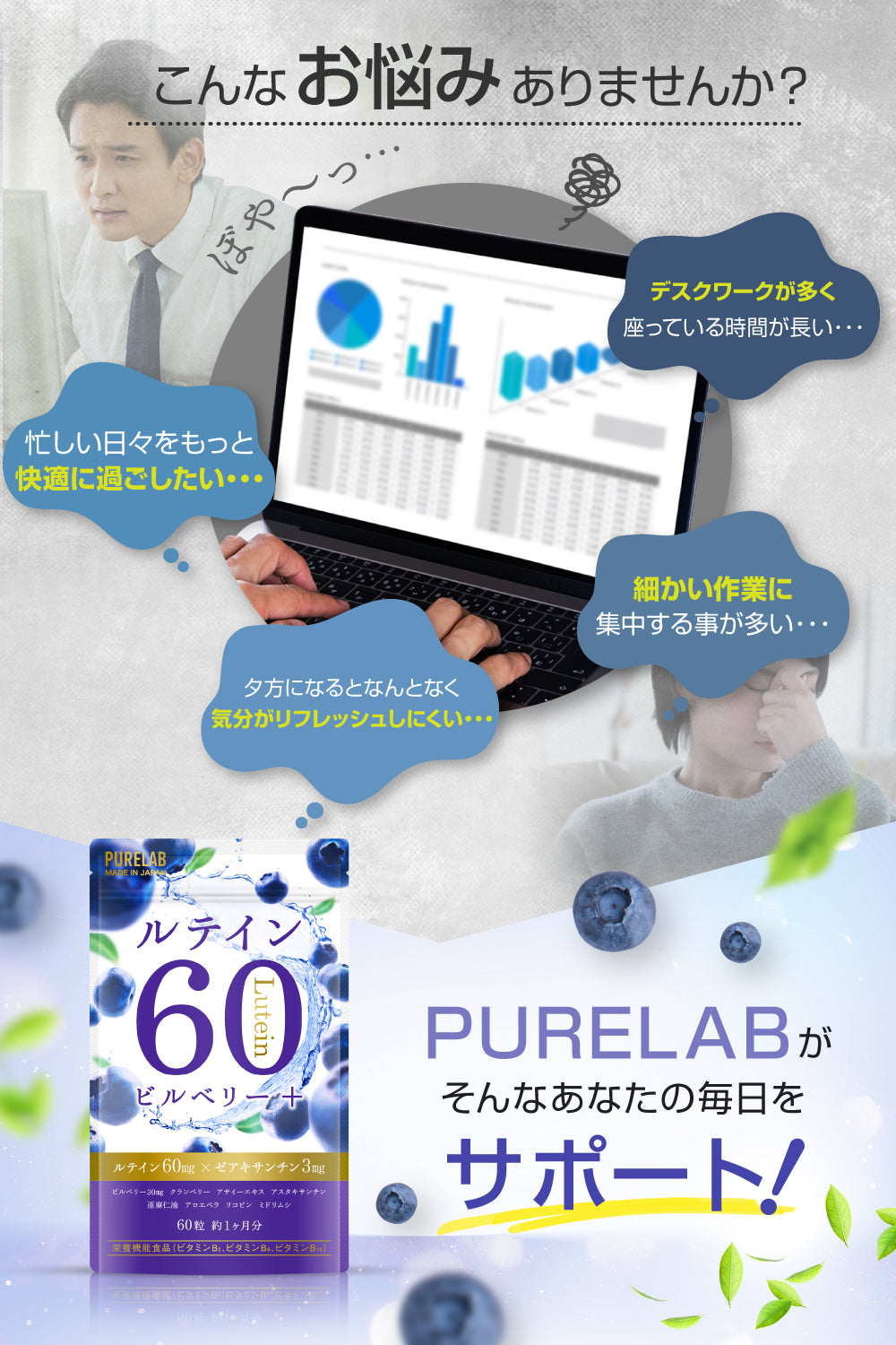 ルテイン60サプリ