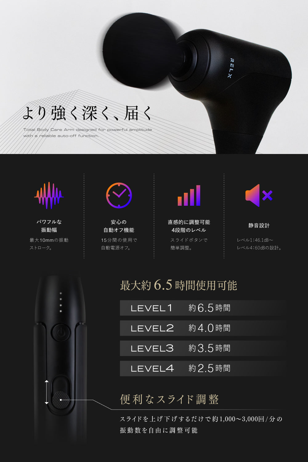 収納パック付き 強力振動トータルボディケア Amazon | ANFLAG トータルボディケア 30段階強力振動 ブラシレス