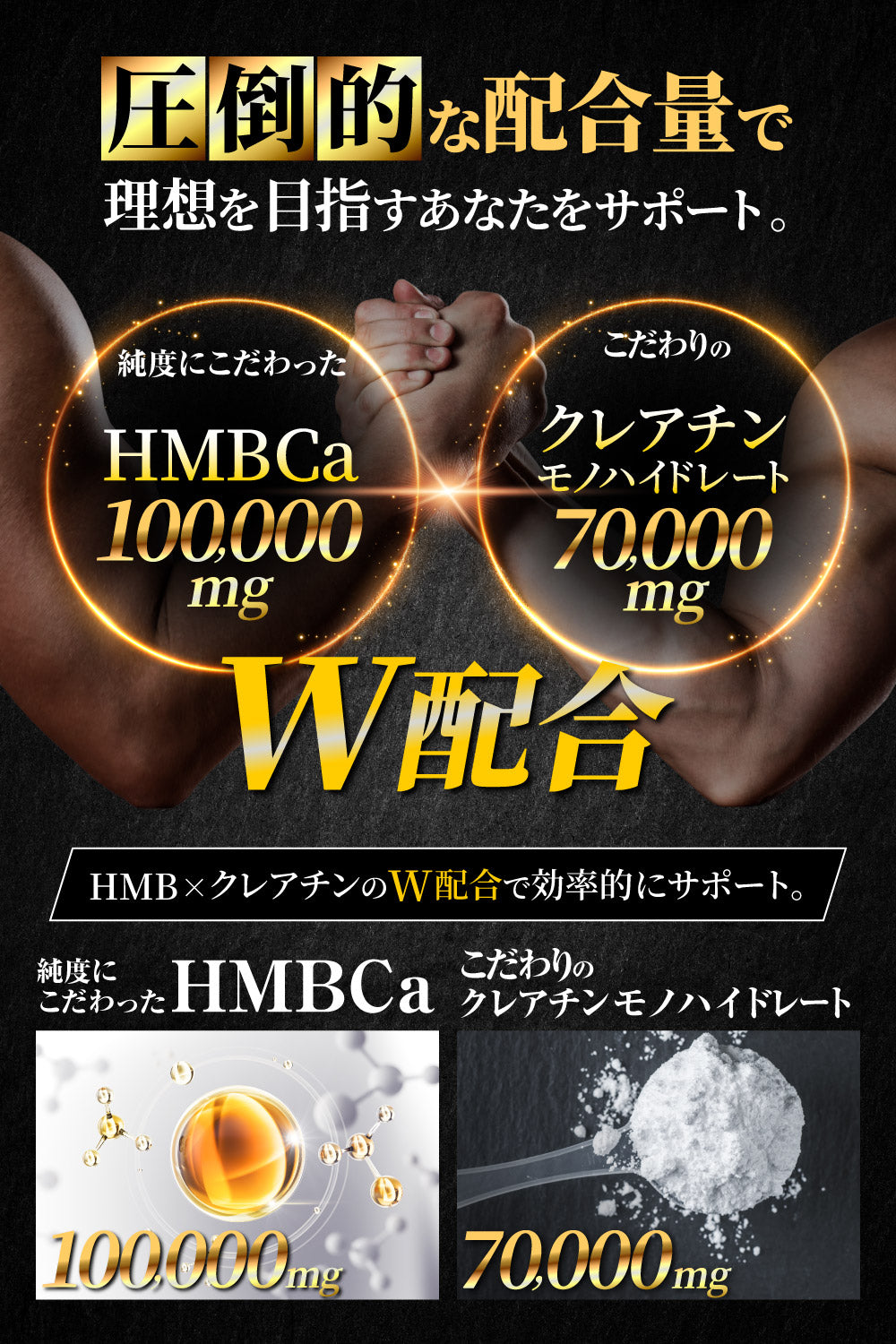 HMB クレアチンサプリ