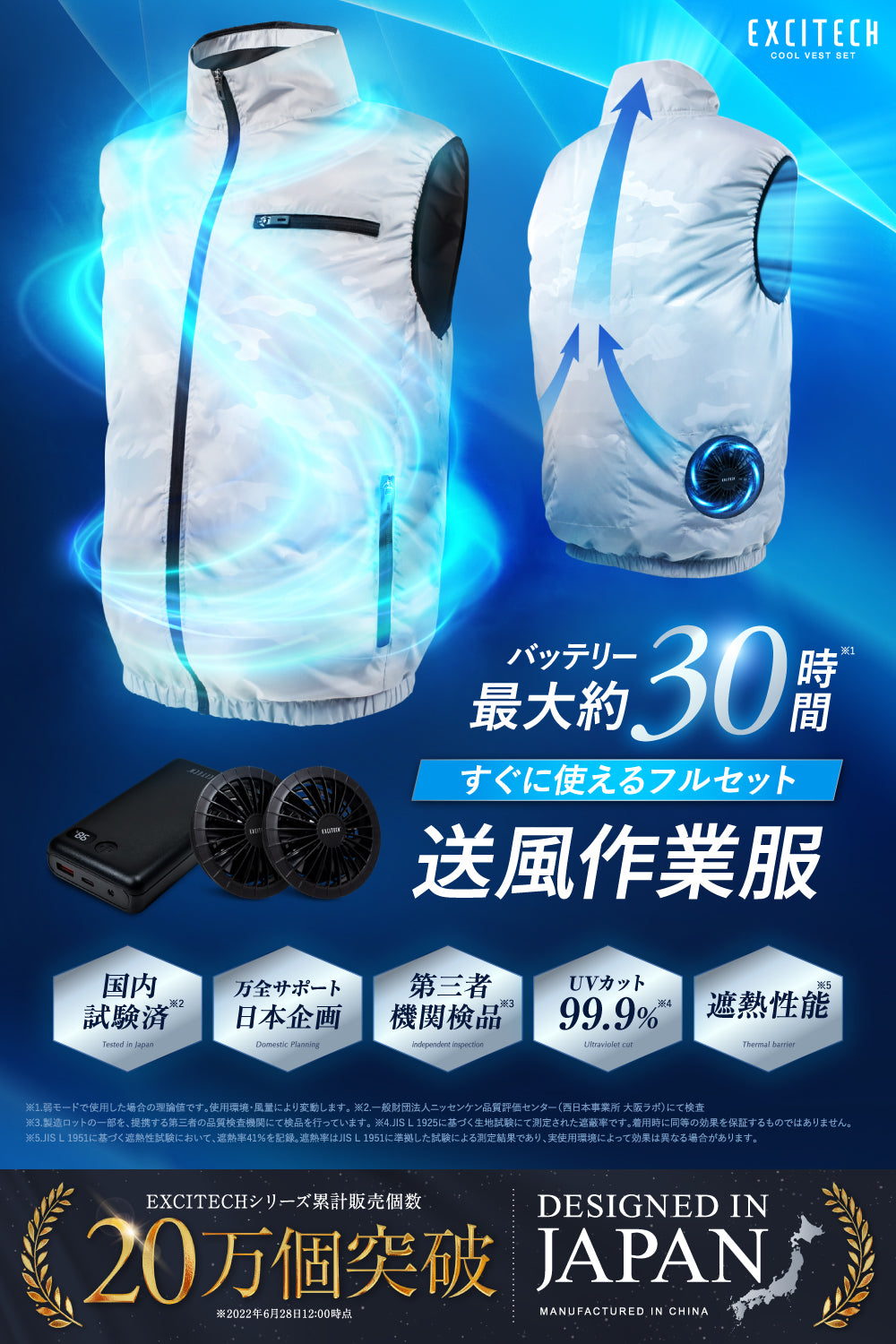 ファン付きベスト